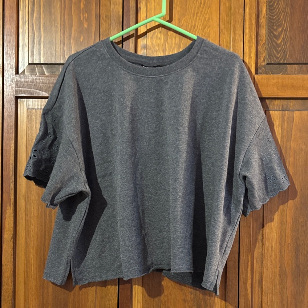 Torrid Charcoal Short Sleeve Tee